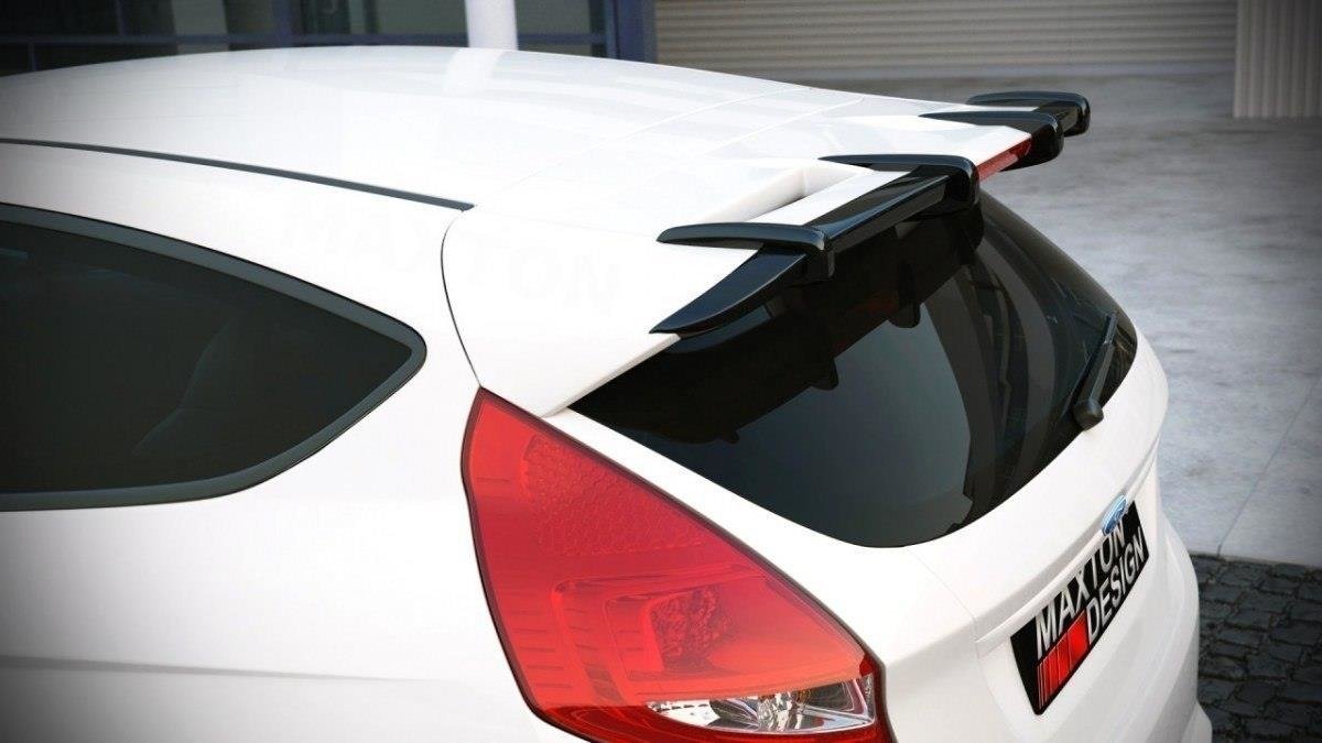 2012-2019 Fiat 500 Carbon Creations Abarth Look Roof Wing Spoiler - 1 Piece