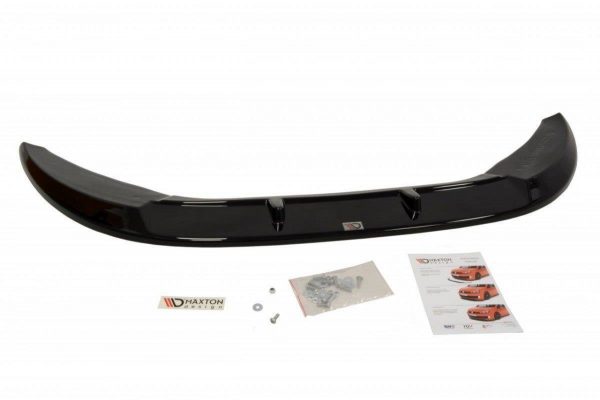 Front Splitter V.2 Fiat Grande Punto Abarth - Gloss Black - Maxton Design  Netherlands